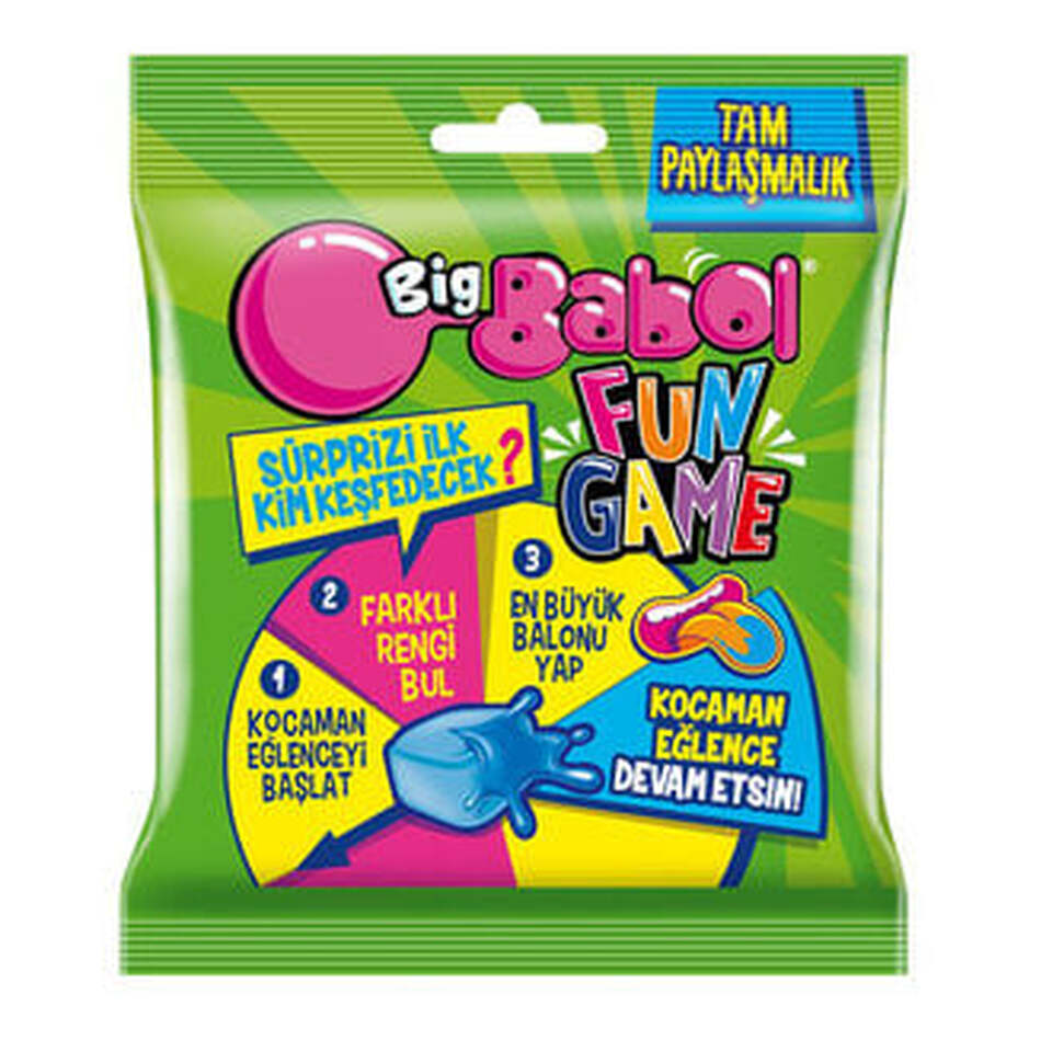 BİG BABOL SAKIZ FUN GAME 64 GR.